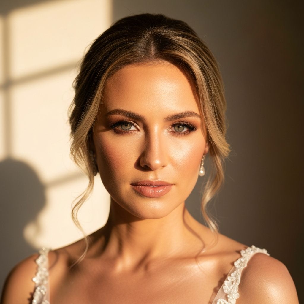 Beautiful bridal makeup artistry